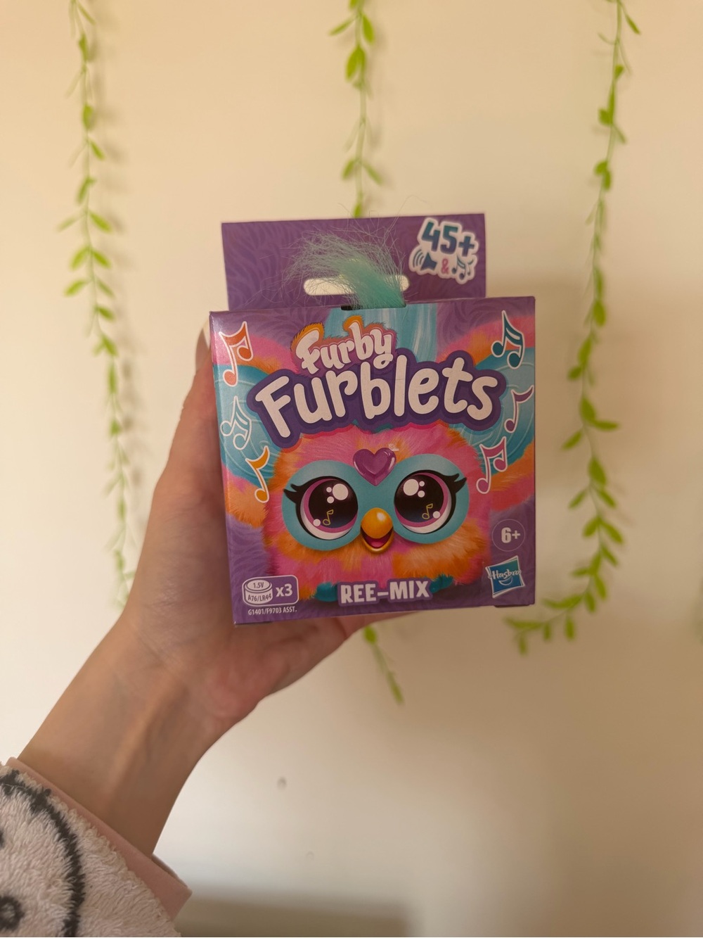 Hasbro Furby Furblets Plush - Purple, Teal, Orange